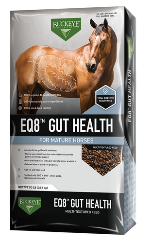 BUCKEYE Nutrition EQ8™ Gut Health Multi-Textured Feed