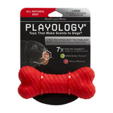Playology Dual Layer Bone Dog Toy
