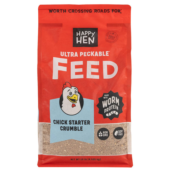 Happy Hen Treats Ultra Peckable Feed™ Chick Starter Crumble
