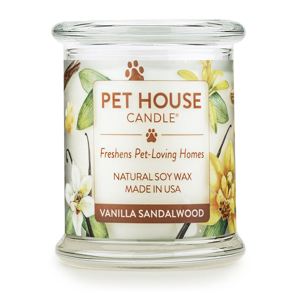 Pet House Candles Vanilla Sandlewood (Car)