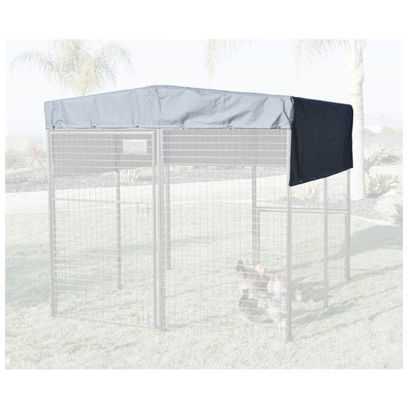 RUGGED RANCH UNIVERSAL WALK-IN PEN CANVAS COVER (7.5X6.5 FOOT, GRAY)