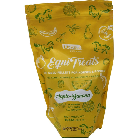 UCKELE EQUI TREATS BITE SIZE PELLET (12 oz / Apple Banana)