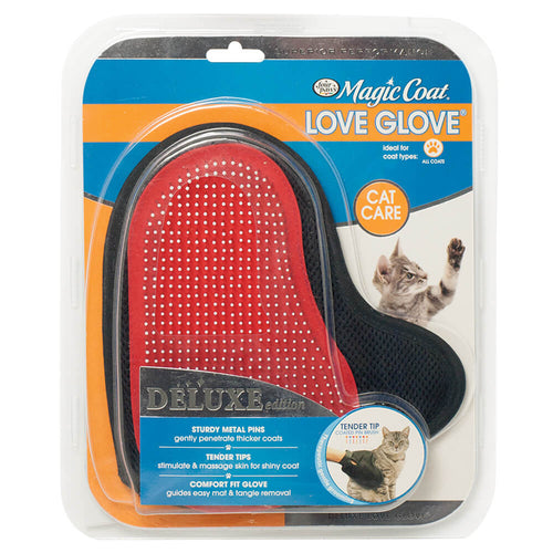 Four Paws Magic Coat® Deluxe Love Glove® with Tender Tips for Cats