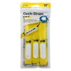 Cinch-Strap Storage Straps, Yellow, 12-In., 8-Pk.