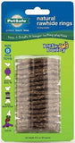 PetSafe Busy Buddy Natural Rawhide Ring Treats Dog Toy Refill