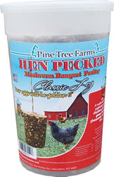 Pine Tree Farms Hen Pecked Mealworm Banquet Poultry Classic Log