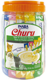 Inaba Churu Tuna & Chicken Puree Cat Treat Variety Pack