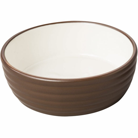 Ethical Pet NEWPORT DISH 5″ DOG BROWN