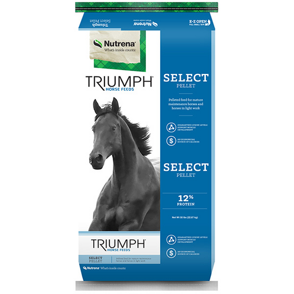Nutrena® Triumph® Select Pellet Horse Feed