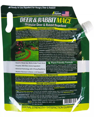 Nature's Mace Deer & Rabbit Mace Granular Bag