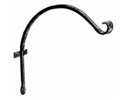 Hookery Curved Hanger Upturn Hook