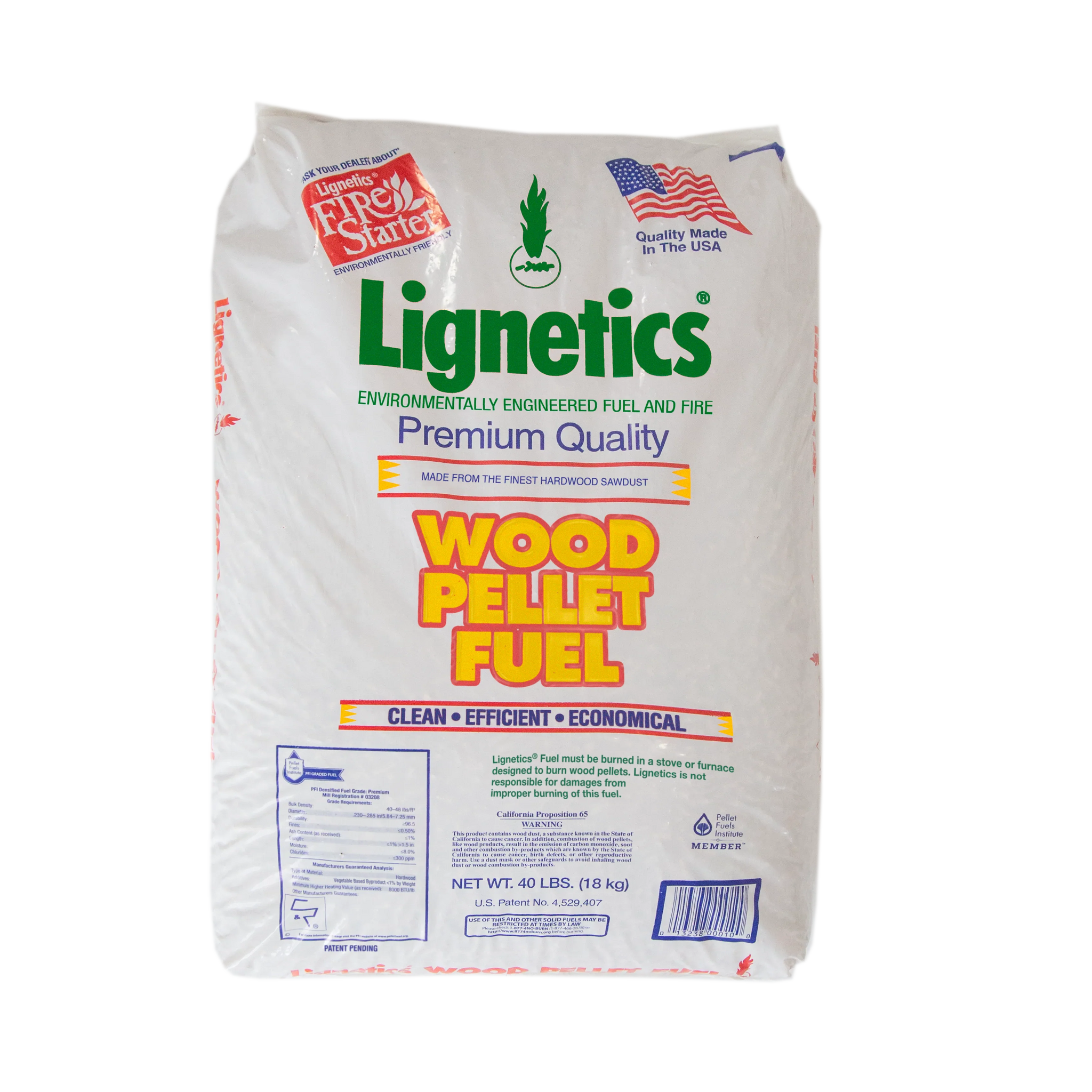 40-lb Heating Wood Pellets - 100% Natural, High BTU's, Low Ash in the Wood  Pellets department at