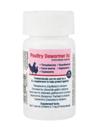 Coastal Agricultural Supply Poultry Dewormer 5x