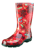 Sloggers Women's Rain & Garden Boots Paisley Red Print