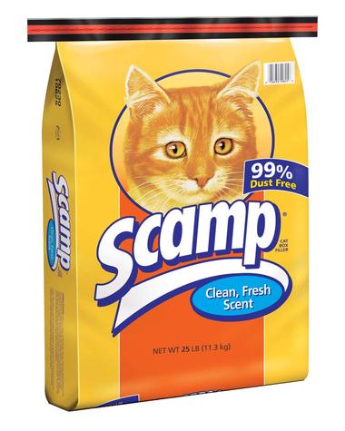 Scamp Clean, Fresh Scent Cat Box Filler