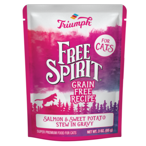 Triumph Free Spirit Grain Free Salmon & Sweet Potato Stew Cat Food