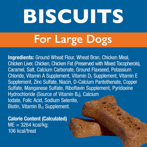 Bil-Jac Dog Biscuits Treats for Large Dogs (4 LB)