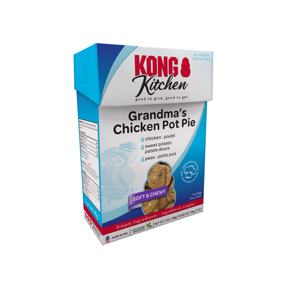 KONG Kitchen Soft & Chewy Grandma’s Chicken Pot Pie