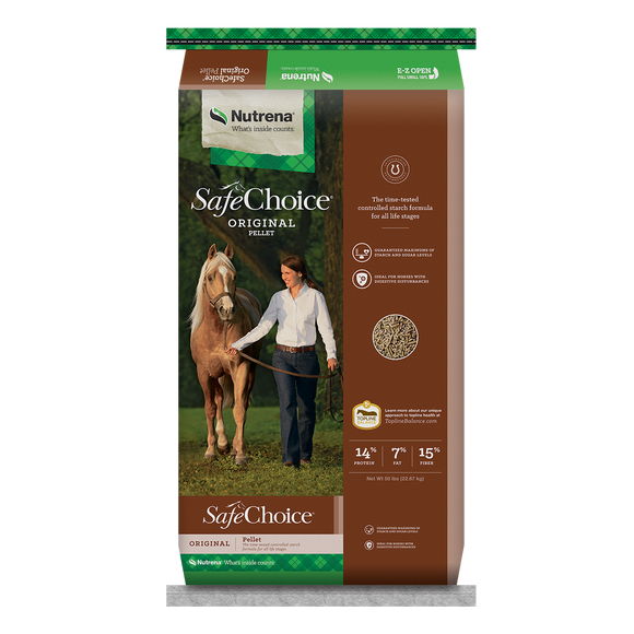 Nutrena® SafeChoice® Original Horse Feed