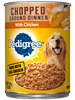 PEDIGREE® Wet Dog Food Chopped Ground Dinner with Chicken