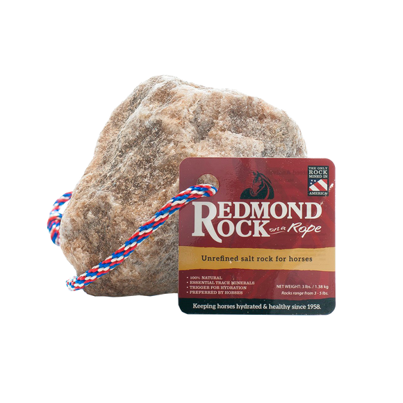 Redmond Equine Redmond Rock® On A Rope- Equine Minerals 3 lb.
