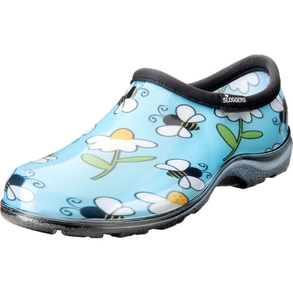 Sloggers Women’s Waterproof Comfort Shoes Blue Bee Design