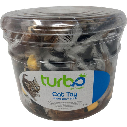 TURBO FEATHER TOYS CANISTER