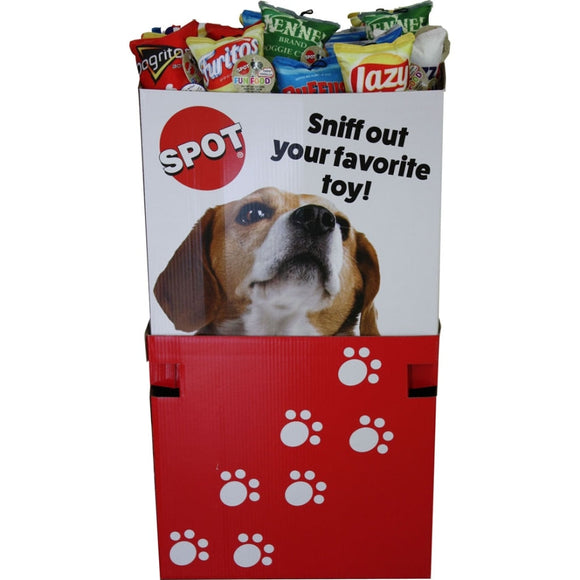 SPOT FUN FOOD CHIPS DUMP DISPLAY