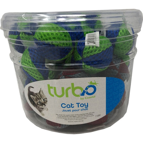 TURBO BEACH BALLS CAT TOY CANISTER