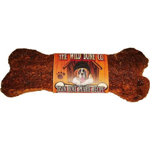 The Wild Bone co. Bison Bone Prairie Recipe Jerky Style Dog Treat