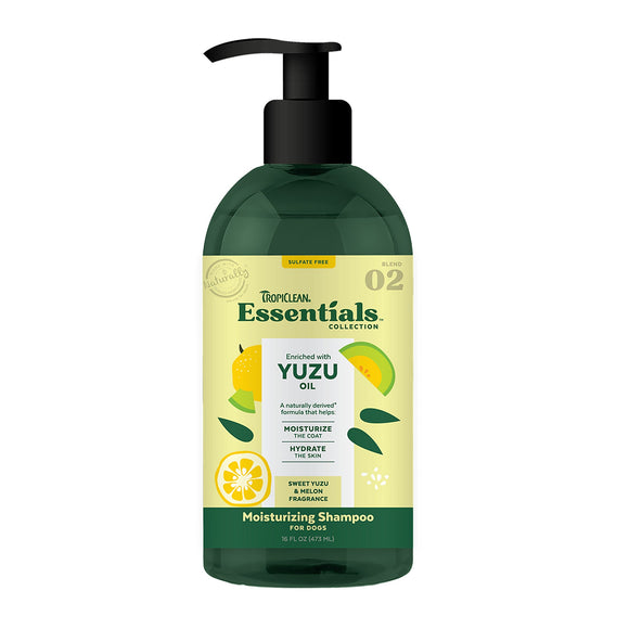 TropiClean Yuzu Oil Moisturizing Shampoo for Dogs (16 oz)