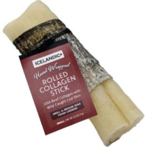 BEEF COLLAGEN CHEW WRAP 4"