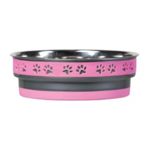 LP CORSA PET BOWL FIERY PINK MED