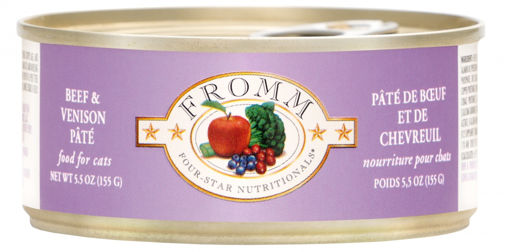 FROMM CAT 4STAR BEEF / VEN 5.5OZ