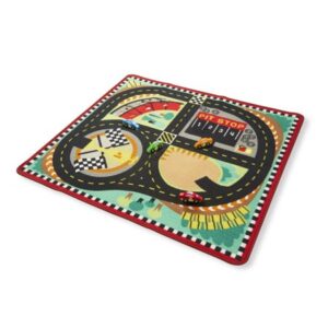 M&D SPEEDWAY RACE TRACK RUG
