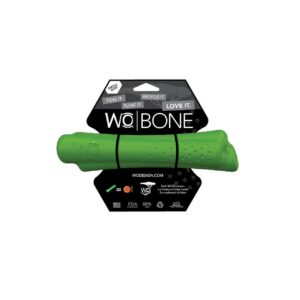 WO DOG BONE GREEN SMALL