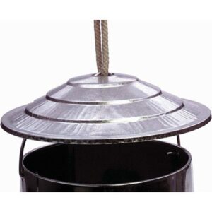 COVER POULTRY FEEDER GALV 22LB