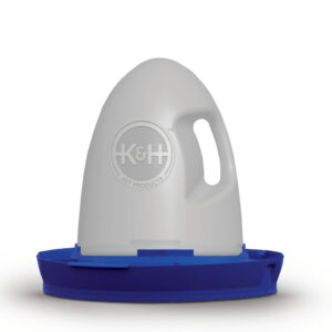 POULTRY WATERER 2.5GAL BLUE