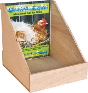 NESTING BOX WOODEN CHICKEN