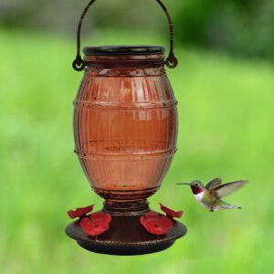 PROHIBITION GLASS BIRD FEEDR