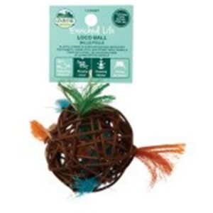 OXBOW LOCO BALL SM ANML TOY