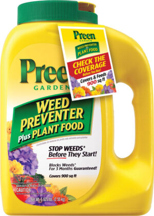 PREEN  W/ BB FERT 5 LB SHKR