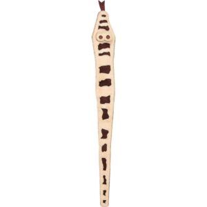 SKINNEEEZ LTHR SNAKE 25 IN