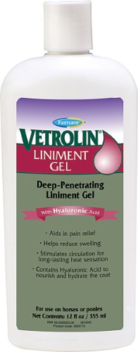 VETROLIN LINIMENT GEL 12 OZ