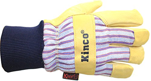LINED GRAIN PIGSKIN GLOVE LG - Image 2
