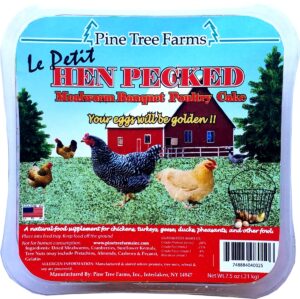 HEN PECKED MEALWORM CAKE 7.5