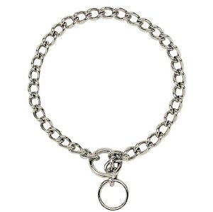 CHAIN DOG COLLAR 2MM ASST