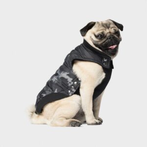 CP DOG VEST BLK CAMO 20