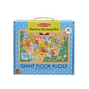 MD NAT PLAY FLOOR PUZZLE AMERICA