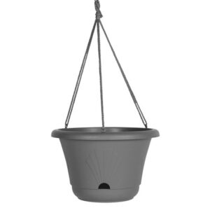 LUCCA HANGING BASKET CHRCOAL